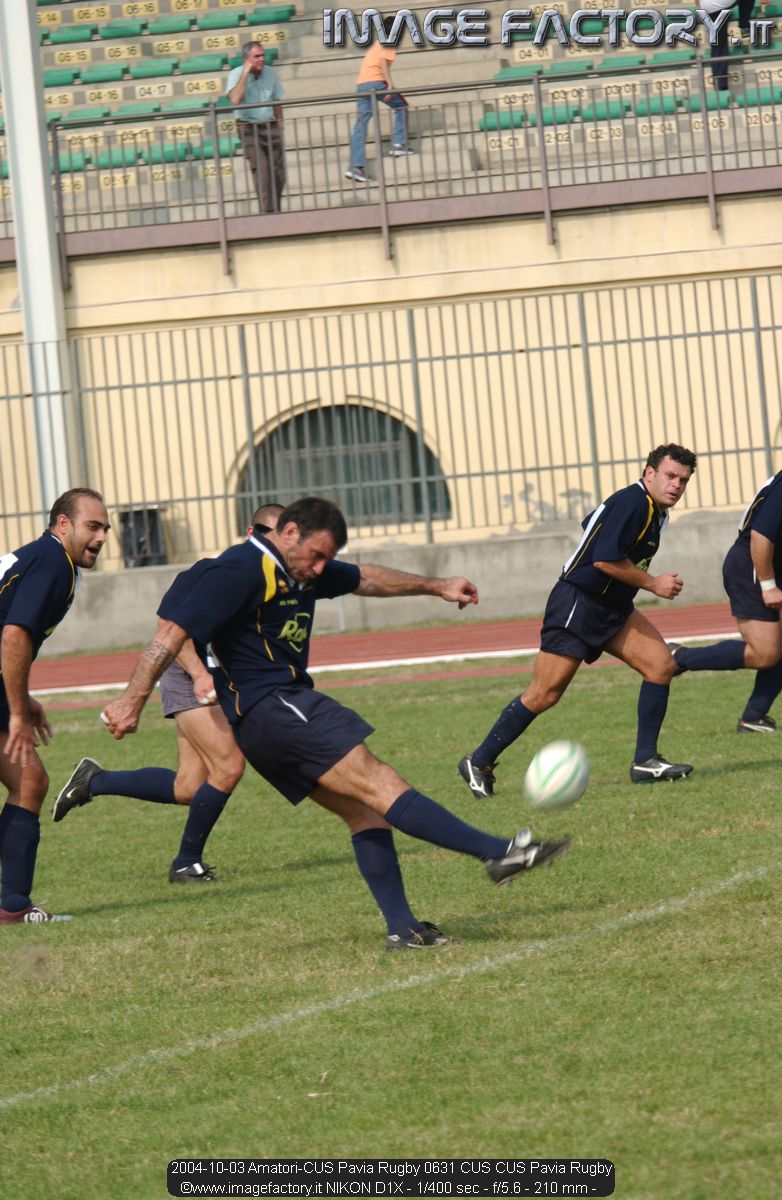 2004-10-03 Amatori-CUS Pavia Rugby 0631 CUS CUS Pavia Rugby